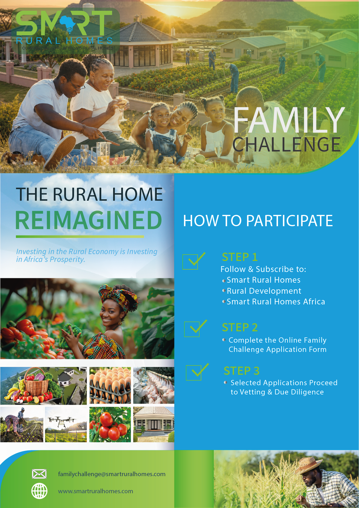 Smart Rural Homes — Family Challenge flyer